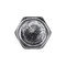Auveco 14 x 3/4in Indented Hex Head Tapping Screw 3/8in Hex Size Zinc, 100PK 1781 - alternate 2