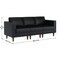 Flash Furniture HERCULES Artemis 3 Piece Black LeatherSoft Reception Set, 8 AC Outlets/4 USB/4 USB-C Ports ZB-8921-SET-BLK-GG - alternate 9