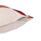 Homeroots 20" Ivory Red and Orange Geometric Cotton Blend Throw Pillow With Embroidery 549430 - alternate 6
