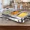Megachef 3-in-1 Electric Chaffing Buffet Server with Triple 2.63 Qt Trays and 8.6 Qt Baking Pan MC-9005A - alternate 5