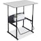 Safco Alphabetter Stand-Up Desk, 36" x 24", Grey 1208GR - alternate 1
