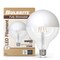 Bulbrite LED Filament, 6 Watt Dimmable G40 Light Bulb, Half White Finish, E26 Base, 2700K 500 Lumens, 2PK 862068 - alternate 14