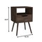 Homeroots 25" Wood One Drawer Nightstand 477923 - alternate 4