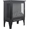 Edendirect 14.2 in. Freestanding Electric Fireplace with 3D Flame Effect in Black ZR-W1769P205859 - alternate 7