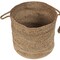 Homeroots 17" Tan Jute Basket 704879 - alternate 3