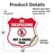 Signmission No Trespassing Shield Sign Not A Hiking, 12 Inch X 12 Inch, Vinyl Decal SHI-D-12-414 - alternate 3