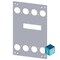 Siemens rear interlock mounting plate accessory for: 3VA13/14 3VA23/24 3VA9468-0VK20 - alternate 2