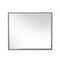 Homeroots 34" Gray Faux Concrete Framed Accent Mirror 510880 - alternate 1