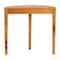 Bali & Pari Jihan Modern and Contemporary Natural Real Burl Wood Half-Moon Console Table 253-14027-ZORO - alternate 7