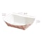 Smarty Had A Party 2 lb Red Plaid Paper Food Trays, 1000PK 5612-RP-CASE - alternate 4
