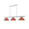 Z-Lite Vanguard Brushed Nickel 3 Light Billiard 3050-3BN-PRD - alternate 1