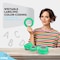 Enday Masking Tape, 1" x 60 Yards, Green, 6PK 8138-6 - alternate 5