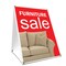 Signmission Furniture Sale, 36 Inch x 24 Inch A-frame Yard Sign, Plastic Sign SBC-2436-Furniture Sale - alternate 1