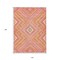 Homeroots 10' X 14' Coral Pink And Ivory Tribal Washable Indoor Outdoor Area Rug 598117 - alternate 6