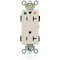 Leviton Straight Blade Receptacle, 5-20R, 20 A, 125V AC, Isolated Ground MD830-IGT - alternate 1