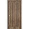 Sartodoors Sliding Closet Bi-fold Doors Walnut Solid Core Modern Interior QUADRO4111BF-WLN-48 x 80 (2* 24x80) - alternate 1