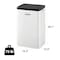 Aeric 10,000 BTU SACC 14,000 BTU ASHRAE Portable Air Conditioner AERP101AW - alternate 11