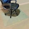 Fab Glass And Mirror Glass Office Chair Mat | 54in Flat Polished Edge Heavy Duty Glass Mat for Hard Floors CM54SQF-CL - alternate 7