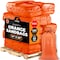 Xpose Safety Woven Polypropylene Sand Bags for Gravel - 14in x 26in 50 lb Limit, Orange, Pallet of 15,000 SBO-1426-FP15000-X - alternate 1
