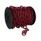 Mr. Chain 3" x 60' Crimson Plastic Safety Chain - Reel 80158 - alternate 1