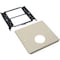 Legrand Single Round Opening, Gray G4047AX - alternate 1