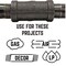 B & K 1/4 in. MIP each X 1/4 in. D FIP Black Malleable Iron 90 Degree Street Elbow 310SE90-14 - alternate 3
