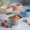 Spice By Tia Mowry 4 Piece 6 Inch Stoneware Cereal Bowl Set in Matte Assorted Colors 142382.01 - alternate 5