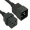 Sanoxy 1ft 12 AWG 20A 250V Heavy Duty Power Cord IEC320 C20 to IEC320 C19 SNX-CBL-LDR-PW121-1201 - alternate 1