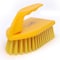 Kleen Handler Iron Handle Scrub Brush, Stiff Bristles, Ergonomic Grip for Tough Cleaning Tasks KHES-IRBH-PP-Y-1-OMP - alternate 2