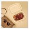 Dart Microwaveable Hinged Containers, ProPlanet Seal, 6.5 x 9 x 3, Clear, Plastic, 300PK 69PPHT1 - alternate 6