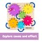 Spark & Wow Spinny Gears, Wood, Natural, 18+ months SW400029 - alternate 7