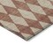Homeroots 9' X 12' Orange And Copper Geometric Washable Indoor Outdoor Area Rug 577083 - alternate 9
