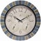 Infinity Instruments Aztec Indoor-Outdoor Wall Clock, Faux Stone, 18 in 20361ST - alternate 1