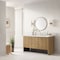 James Martin Vanities Hudson 60 in. Single Vanity, Light Natural Oak w/ 3 CM Ethereal Noctis Top 435-V60S-LNO-FENC - alternate 2