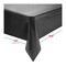 Smarty Had A Party 54 x 108 Black Rectangular Disposable Plastic Tablecloths 96 Tablecloths, 96PK 813270-BK-CASE - alternate 6