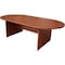 Boss Race Track Conference Table, 71"Wx35"D, Driftwood N135-DW - alternate 1