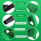Edendirect 7 in. Variable Speed Floor Fan in Green with 2-in-1 Blower Vacuum, 600W 110V & Double Insulation ZR-NBT-EB-30A - alternate 6