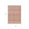 Homeroots 3' X 5' Salmon And Ivory Chevron Washable Indoor Outdoor Area Rug 612292 - alternate 7