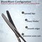 A2Z Scilab Lab Scissors 4.5 inches Blunt/Blunt Curved Blades, Stainless Steel A2Z-ZR-109S - alternate 5
