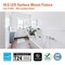 Cooper Lighting Halo HLS Surface Light, 132 mA, 120 V, 16 W, LED Lamp, 900 Lumens, 5000 K Color Temp HLS6099501EWH-6BP - alternate 4