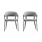 Manhattan Comfort Belle Dining Chair in Stone Grey, 2PK 2-DC099-GY - alternate 6