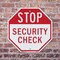 Signmission Stop Security Check, 10 inch X 10 inch, Plastic Sign, 2PK OC-P-2PACK-10-231 - alternate 5