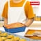 Bakken- Swiss Blue Marble Nonstick Loaf Pan, 11in Carbon Steel, Oven Safe to 450 DegF, Dishwasher Safe BKLOAFBLU1 - alternate 4