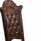 Homeroots Set of Two 24" Brown Faux Leather and Solid Wood Counter Height Bar Chairs, 2PK 573436 - alternate 6