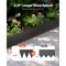 Vevor Steel Landscape Edging 40 x 6in Rust-Resistant Garden Edging Border Black, 6PK ZY-40X6-6Black - alternate 8