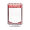 Quickstop Tools Wall Mount Storage Case, 5.75 in L, 9 in W, 4.25 in H, Red, Plastic QC - alternate 6