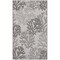 Homeroots 3' X 5' Gray Black And Ivory Nautical Indoor Outdoor Area Rug 554910 - alternate 1