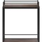 Homeroots Brown and Black Steel Rolling Bar Cart 530448 - alternate 8