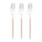 Smarty Had A Party Silver with Pink Handle Moderno Disposable Plastic Dinner Forks 240 Forks, 240PK 9320-SPF-CASE - alternate 6