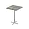 Correll Square Cafe Table, 30 in W, 30 in L, 42 in H, Particleboard Top, New England Driftwood SXB30S-52-98-52 - alternate 1